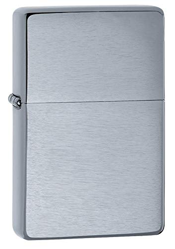 Zippo Briquet, Brushed Chrome, Normal