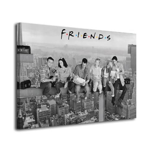 Cuadro lienzo canvas Friends Desayuno en...