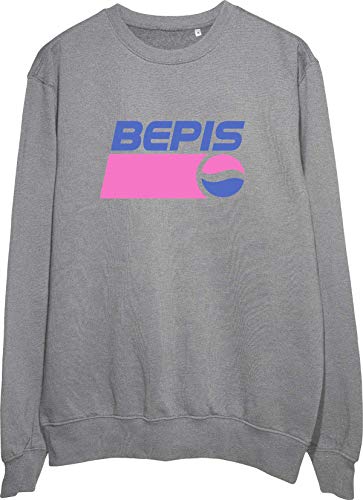 Bepis Pepsi 2 Grey Fan Artwork Pullover...