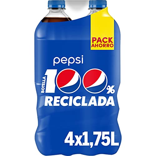 PEPSI Refresco de cola pack 4 botellas...