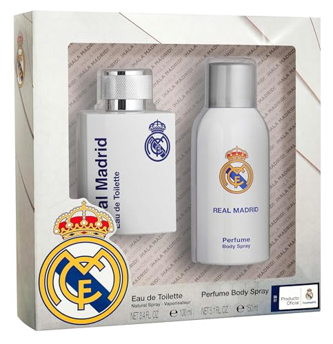 Real Madrid Set de Eau de Toilette para...
