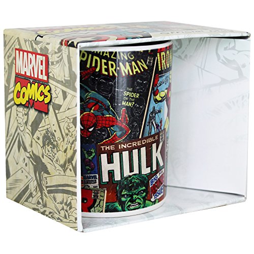 Marvel MG23444 Retro - Taza de...