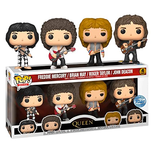 Funko Pop! 4-Pack Rocks: Queen - Freddie...