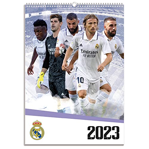 Calendario pared A3 Real Madrid 2023 -...
