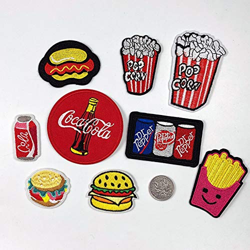 Burger Popcorn Coke 9pcs Hierro en...