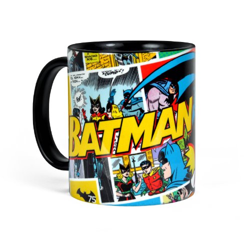 Elbenwald Batman - taza retro del cómic...