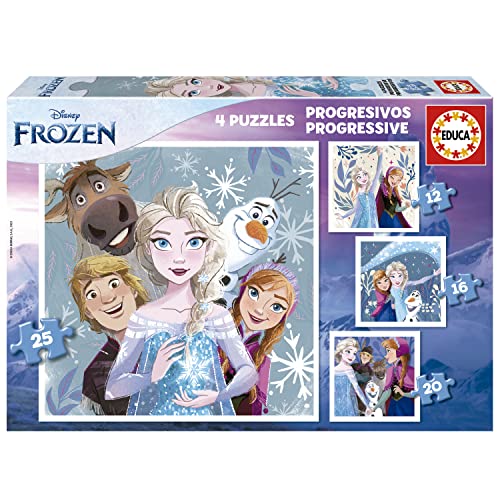 Educa - Set de 4 Puzzles Infantiles...