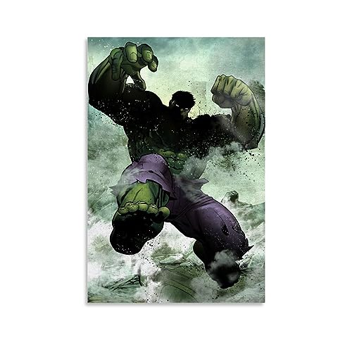 Hulk 1 póster de pintura decorativa en...