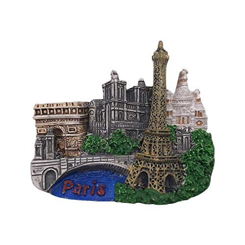 Paris Francia 3D Imán de Refrigerador...