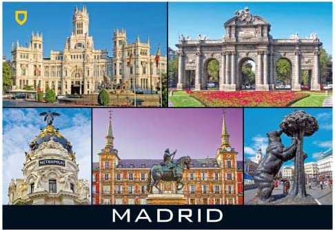 Imán Madrid Fotomontaje