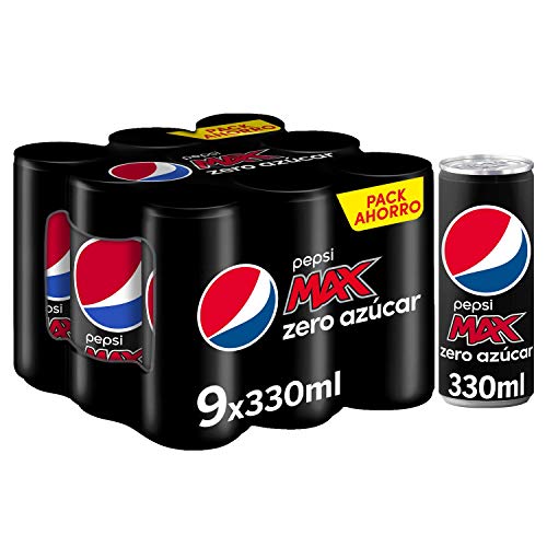 Pepsi Max 330ml - Refresco de Cola con...