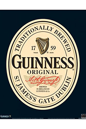 Guinness – Label – 40 x 51 cm...