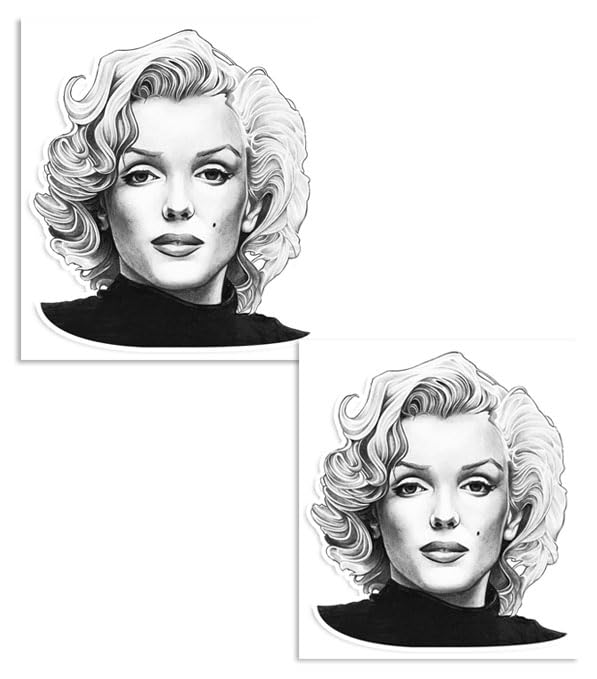 SkinoEu 1 pegatina de vinilo de Marilyn...