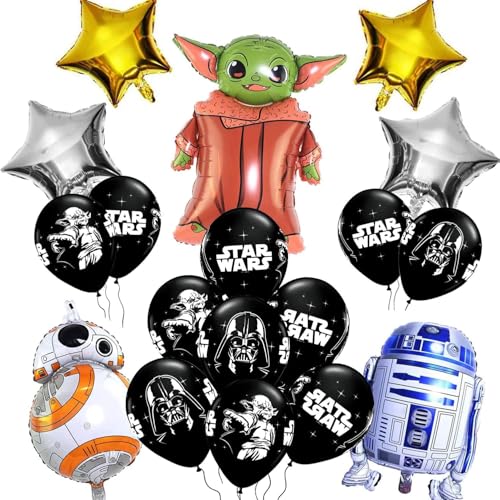 Globos De Star Wars, 19 piezas Fiesta de...