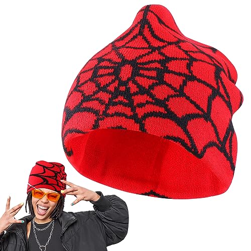 TIESOME Gorro de punto con diseño de...