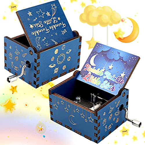 Cobee Caja Musical con manivela de Mano...