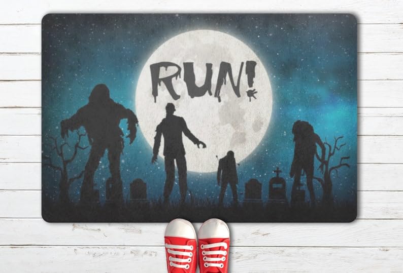 MIAOMANSENSTORE ¡Correr! Felpudo Zombie...