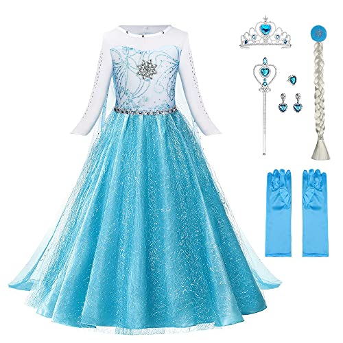 URAQT Disfraz Elsa, Vestidos Princesa...
