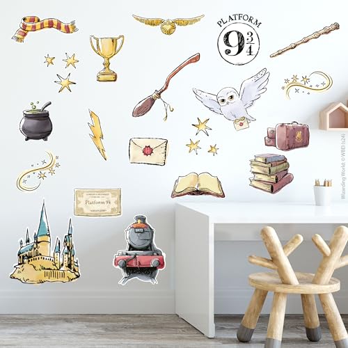 Pegatinas de pared de Harry Potter -...