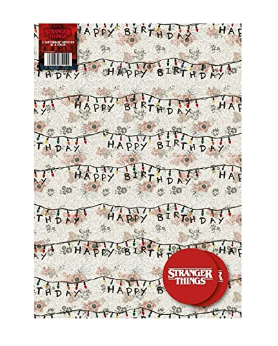 Stranger Things Papel de regalo, The...