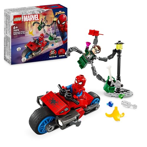 LEGO Marvel Persecución en Moto:...