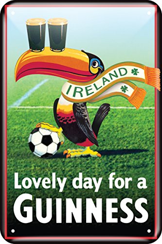 Guinness Metal Sign With Iconic Toucan...
