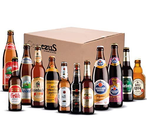 Cervezas Alemanas (Pack 12 variedades) -...