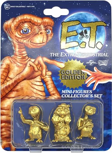 E.T - Pack de Figuras - Golden Edition -...