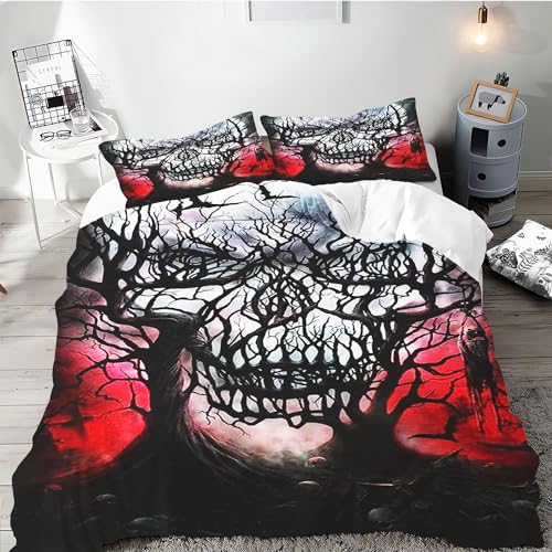 SMchwbc Ropa de cama de 135 x 200 cm,...