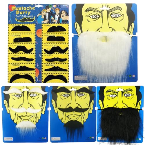 EIHI Pelucas Fiesta Bigote Falso de 16...