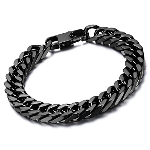 OIDEA Pulsera Hombre 10 mm de Ancho,...