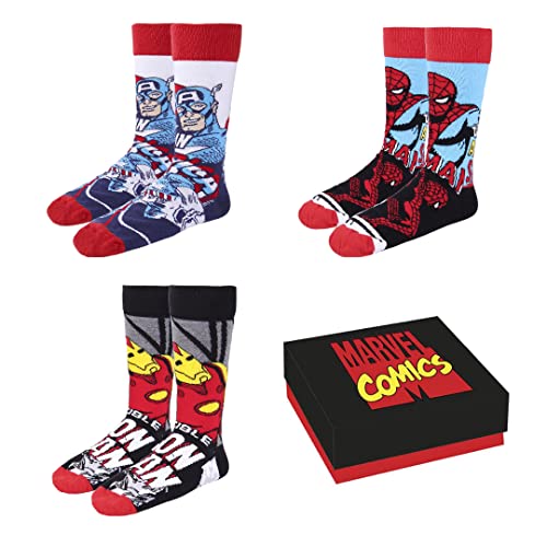 Marvel Avengers Calcetines para Hombre y...