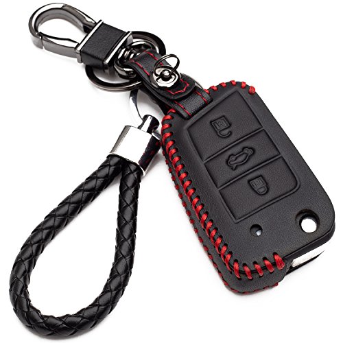 KASER Carcasa Funda de Piel con Llaveros...