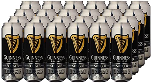 Guinness Cerveza Draught Surger Stout 24...