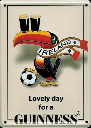 Guinness Mini de cartel de chapa Chapa...