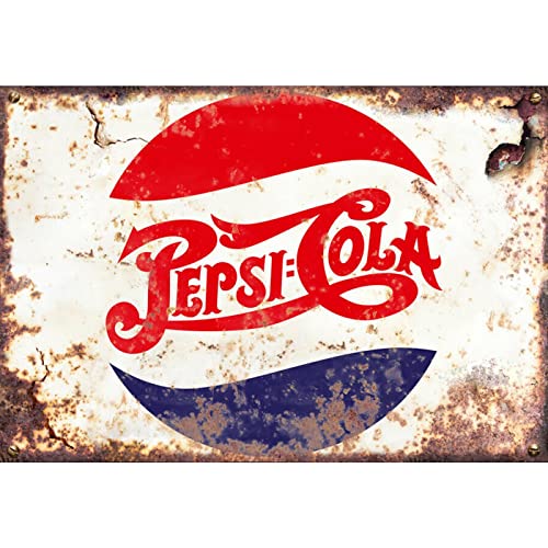 Sawfish® Pepsi Cola - Placa de metal...