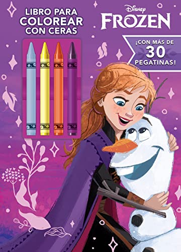 Frozen. Libro para colorear con ceras:...