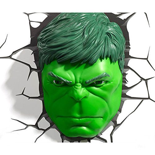 Los vengadores Hulk Head cara cabeza 3d...