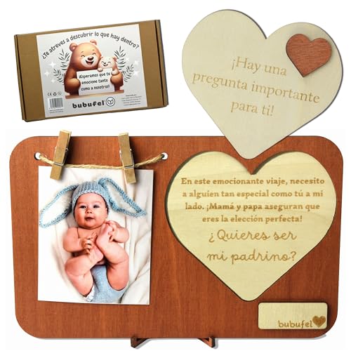 Bubufel. Regalo Original de Padrino:...