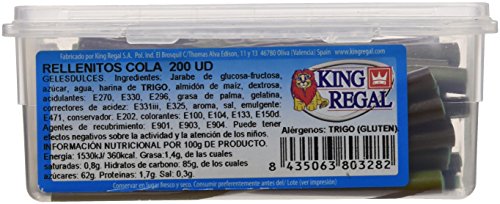 King Regal Rellenito Cola - estuche 200...