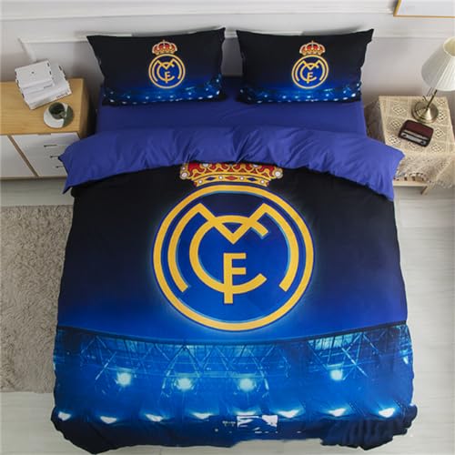 ENIXWH Juego de ropa de cama con diseño...