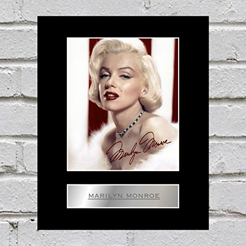 Foto firmada de Marilyn Monroe