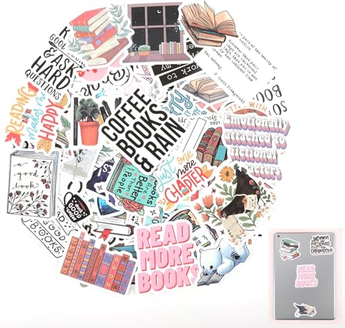 100 piezas de pegatinas de lectura de la...