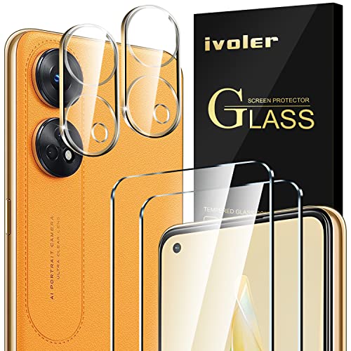 ivoler 2 Piezas Cristal Vidrio Templado...