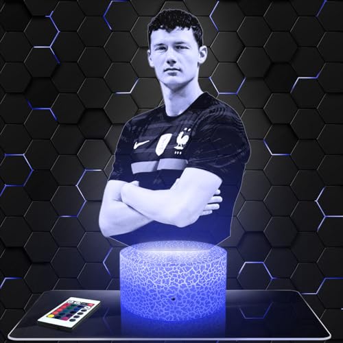 Lámpara de mesilla de noche, luz...