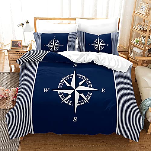 PTNQAZ Juego de Ropa de Cama con diseño...