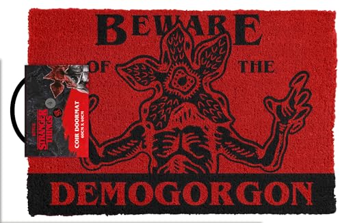 Stranger Things Felpudo (40 x 60 cm),...