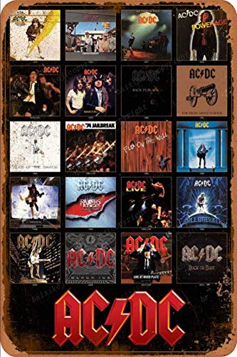 ACDC Discography Poster Carteles de...