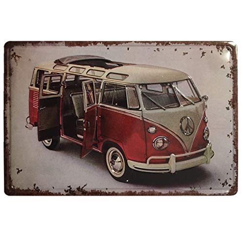 Chapa Decorativa Vintage Volkswagen...