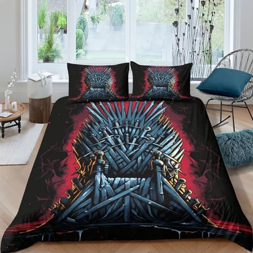 Trono 3D Impresión Poder Funda Nórdica...